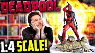 DEADPOOL 1:4 Scale Legacy Replica Statue Unboxing | Iron Studios | Deadpool & Wolverine 