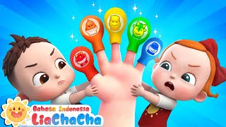 Lagu Keluarga Jari Dino🦕 | Keluarga Jari | Lagu Dino | Lagu Lucu | LiaChaCha Bahasa Indonesia