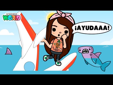 ✈️🌊 ¡Atrapadas en el Avión en Medio del Mar! Parte 1 | Toca Boca Life World 🌟