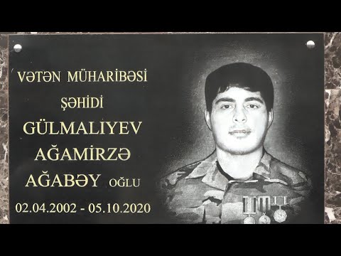 Vətən Müharibəsi ŞƏHİDİ Ağamirzə Gülmalıyevin əziz xatirəsi yad edildi