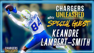 Chargers KeAndre Lambert-Smith Talks Preseason, McDaniel’s Offense, Becoming a Difference-Maker