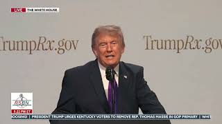 WATCH: President Trump Announces TrumpRx Will Add 6x More Drugs Than Before - 05/18/26