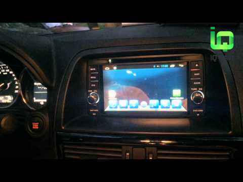 Работа джоистика (шайбы) в магнитоле IQ NAVI D4-1903 Mazda 6 | CX 5 (Android 4.2.2)