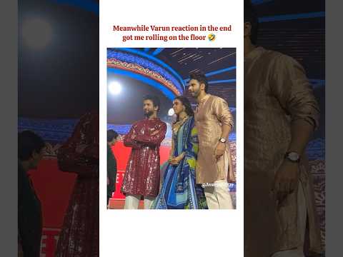 one word for varun reaction 🤭💗 #varundhawan #janhvikapoor #shortsfeed #shorts