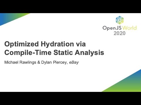 Optimized Hydration via Compile Time Static Analysis