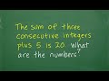 Understanding Math Concepts and Strategies