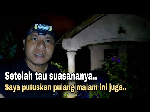 INILAH SUASANA MALAM DAN PERJALANAN PULANG DARI KAMPUNG MATI CIKAL PURBALINGGA.