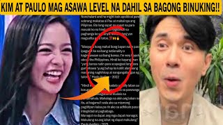 HANEP‼️KIM&PAULO MAG ASAWA LEVEL NA DAHIL SA BINUKING NI DIREK‼️PAULO,MAY INAMIN 2 STATEMENT NILABAS