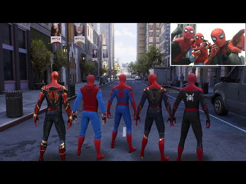 SPIDERMAN MCU PLAYING SPIDERMAN 2 (FUNNY FREE ROAM GAMEPLAY)