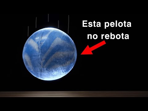 Increible experimento: la pelota que no rebota