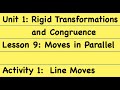 Transformations of Line L