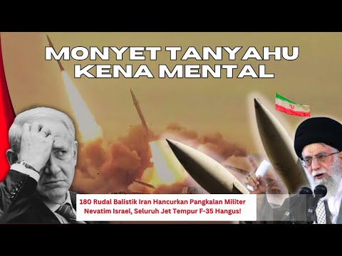 ISRAEL KETAR KETIR TIDAK BISA TANGKIS 180 RUDAL BALISTIK IRAN | GEOPOLITIK BOSSMAN MARDIGU WOWIEK