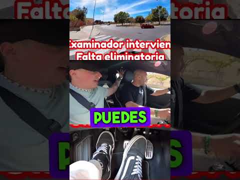 Me grita un EXAMINADOR!! #examendeconducir #examenconducir