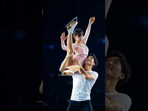 ✨ Powerful Ice Performance with Perfect Spins ⛸️ #ailookbook #iceskating #dance #sports