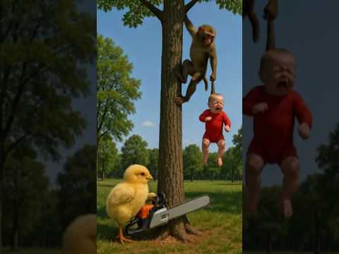 See how a little Hero 🐥 with little Heart🫀 help the others #goldiechick #animalrescue #animalstories