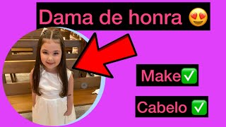 Antonella foi dama de honra!