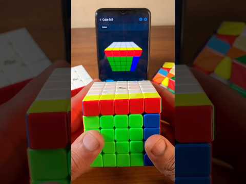 Solving Last Step Of 5 by 5 Rubik's Cube #shorts #viral #rubikscube