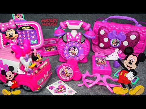 100 Minutes Satisfying with Unboxing Minnie Mouse Kitchen Playset, Disney Toys Collection | ASMR