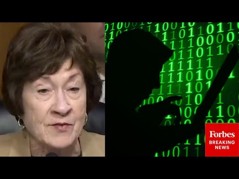 YouTube video thumbnail: 'Intrusions Continue At An Alarming Rate': Susan Collins Issues Warning Over Salt Typhoon Hacks