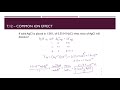 Solubility and Common Ion Effect