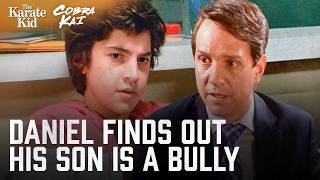 Daniel Finds Out His Son Is a Bully | Cobra Kai (Ralph Macchio, Griffin Santopietro)