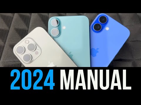 iPhone 2024 Manual | Beginners First Time Users Guide