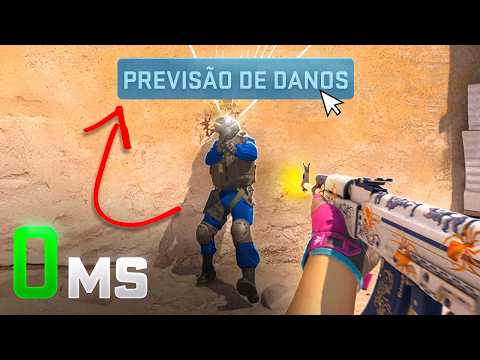 Ficou IGUAL o CS:GO! Nova OPÇÃO milagrosa da ATUALIZAÇÃO remove delay (damage prediction)