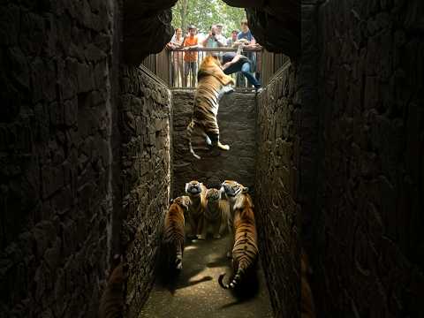 The fate of the man who annoyed the tiger. 호랑이를 짜증나게 한 남자의 최후 #animals #wildlife