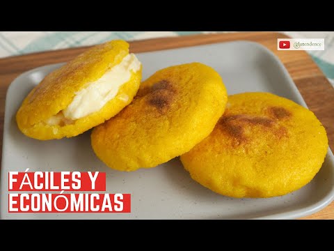 AREPAS DE POLENTA INSTANTÁNEA ¡Fáciles y económicas!