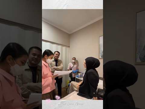 Irish Bella cek kesehatan di temanin sama suami 😍