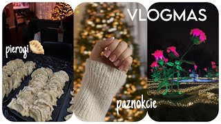 VLOGMAS 21&22&23/ Ulepiłam sama pierogi 🥟