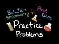 Stoichiometry and pH Concepts