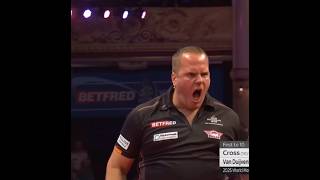 Dirk van Duijvenbode 137 finish against Rob Cross at the 2025 Betfred World Matchplay