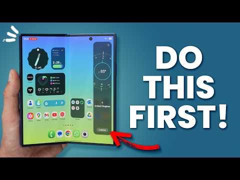 Galaxy Z Fold 7 - First Things To Do ( 16 Tips & Tricks )