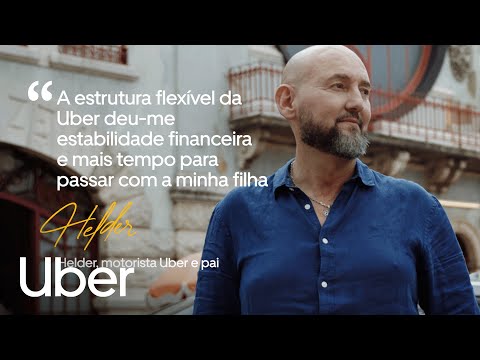 O horário flexível do Helder permite-lhe passar mais tempo com a sua filha | Uber