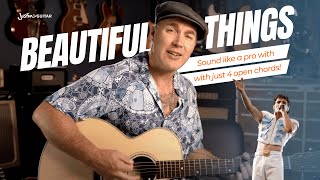 Beautiful Things by Benson Boone | Easy Guitar Lesson
