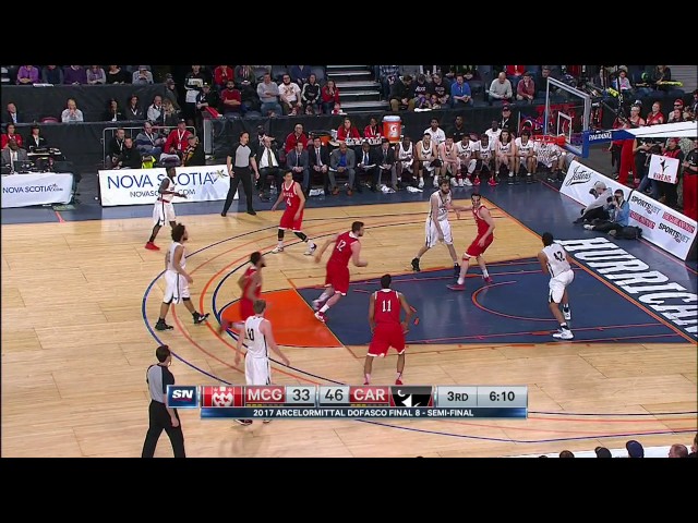 DF#2 Le 8 Ultime U SPORTS ArcelorMittal Dofasco 2017&nbsp;Masculin McGill c Carleton Sportsnet
