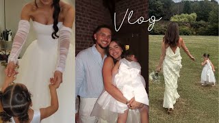 37 weeks preg & a bridesmaid!!! Setting up baby’s bits! Weekly vlog