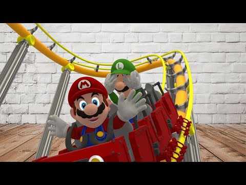 Super Mario Bros.  | Mini Roller Coaster