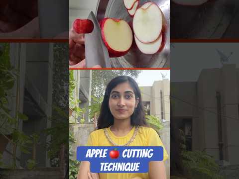 Apple 🍎 Cutting Technique  || KaRiPieEast #shorts