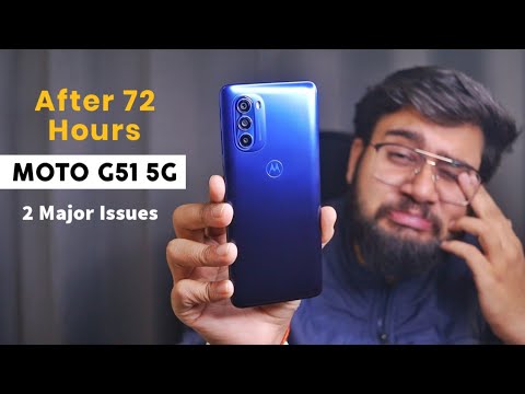(ENGLISH) Moto G51 5G Review After 72 hours - 20GB Stock Android Ka ASLI SACH - In-Depth Review
