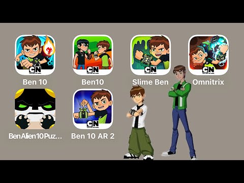 Ben 10 Up to Speed,PJ Masks Heroes,Ben 10 Super Slime Ben,Ben 10 Omnitrix Assault,Alien Experience
