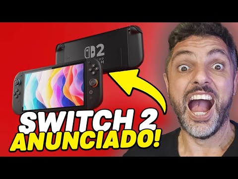 SWITCH 2 ANUNCIADO!! TUDO QUE A NINTENDO NÃO MOSTROU!