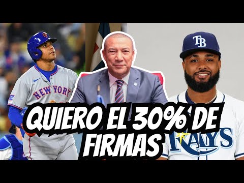 “Peloteros de RD en PELIGRO “Senador propone ley absurda: ¡Quitarle el dinero al que firma!”