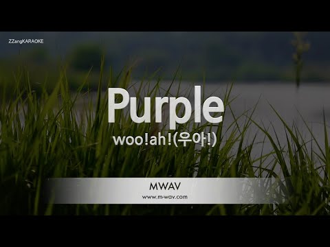 [짱가라오케/노래방] woo!ah!(우아!)-Purple [ZZang KARAOKE]