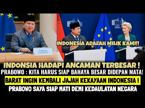 Indonesia HADAPI ANCAM TERBURUK ! Prabowo : Kita Harus Siap Barat Ingin Jajah Kekayaan Indonesia !