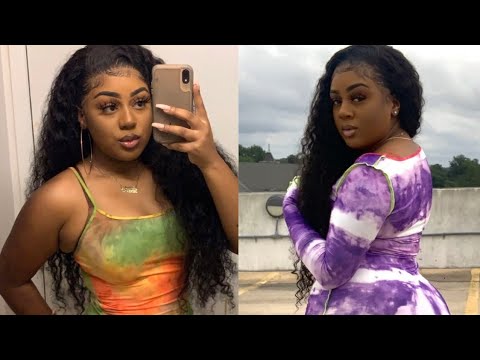 GRWM CURLY HAIR HD LACE INSTALL Ft. VANLOV HAIR
