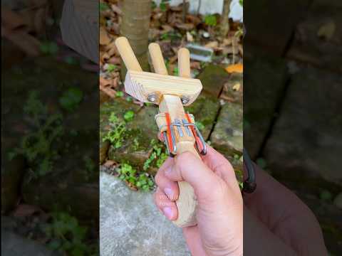 wood and matches Creations with - Simple 3 propeller tubes #shorts #diy #bamboo