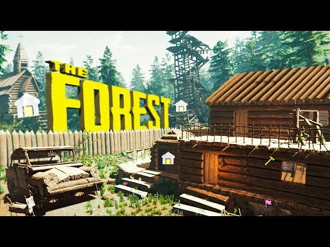 БАЗА ЗА 50 ДНЕЙ в The Forest