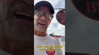 Love thy neighbor!! #bbq #compassion #love #peace